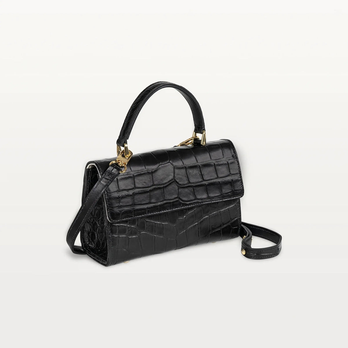 sustainable luxury leather top handle handbag made in the usa from piper & skye