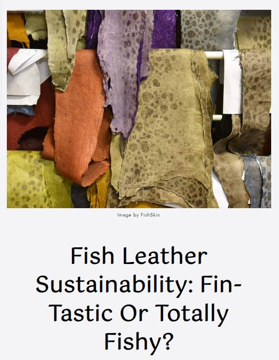 Fish Leather Sustainability: Fin-Tastic or Totally Fishy