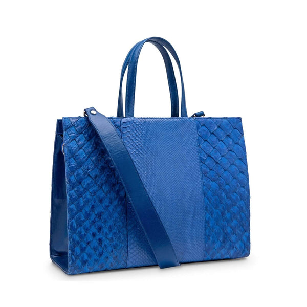 Braemar Tote – Piper & Skye x INVERSA – Cobalt