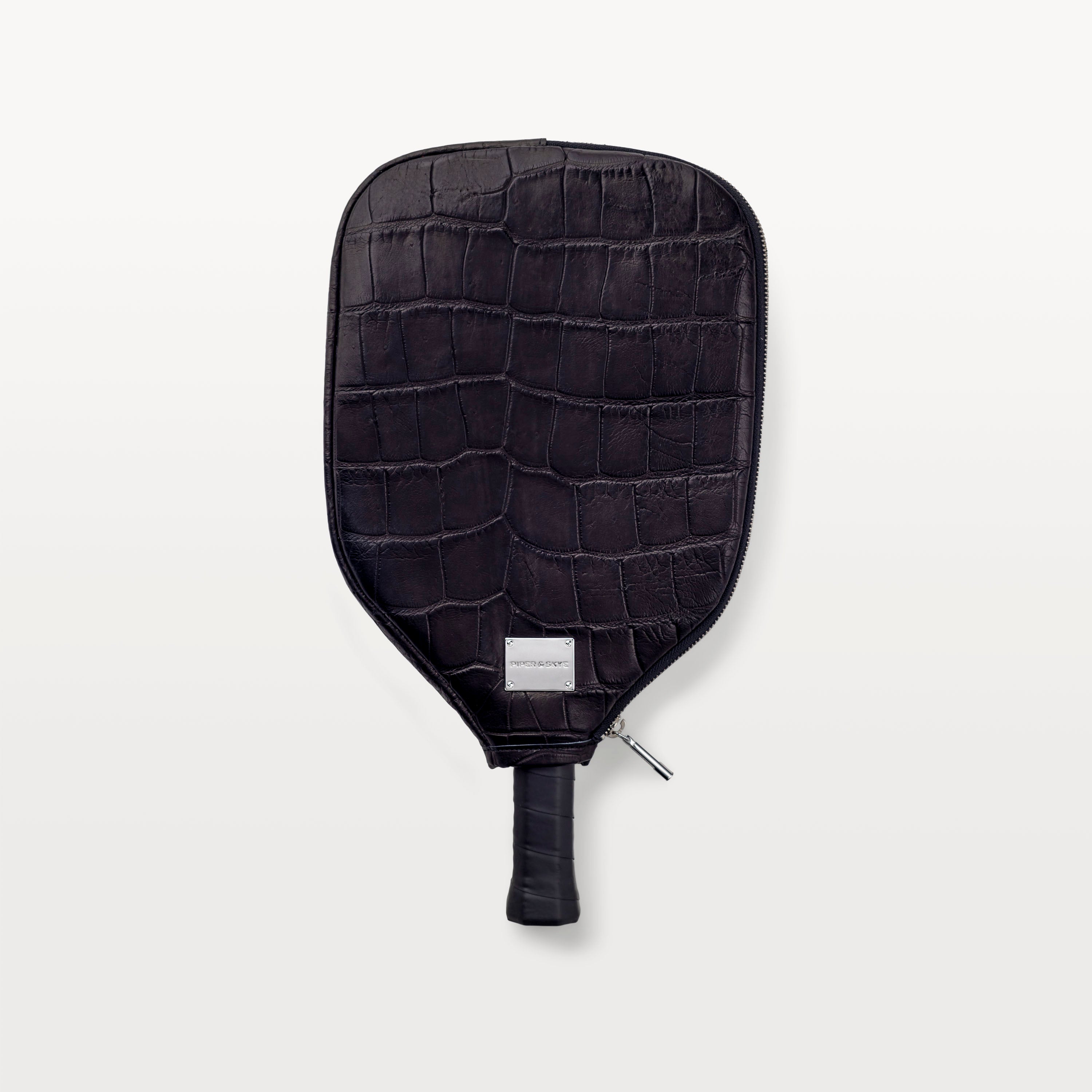 Ace Pickleball Paddle Cover in Black Alligator