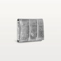 Luna Card Holder in Silver Alligator