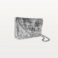 Serafina Crossbody in Heritage Silver Alligator