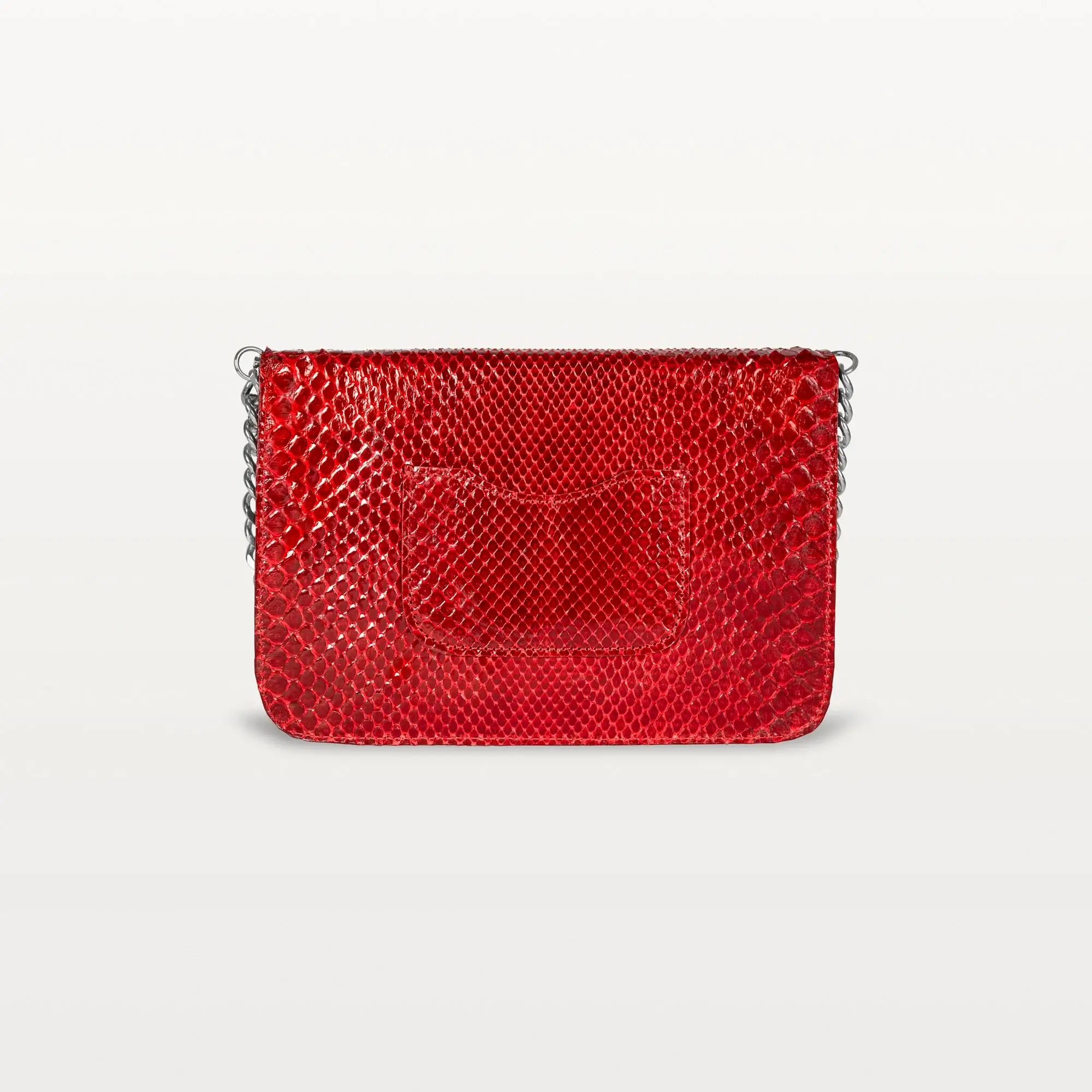 Serafina Crossbody in Red Inversa™ Python