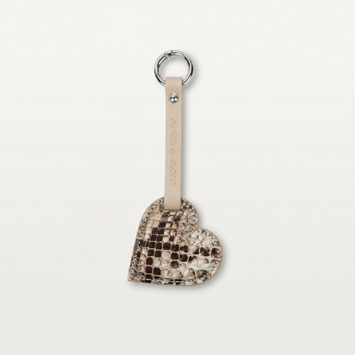 Heart Keychain in Natural Python