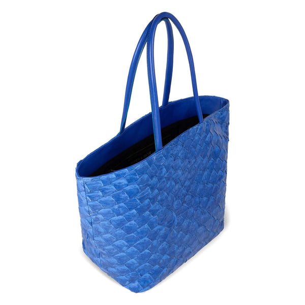 Delray Shopper - Cobalt - Pirarucu