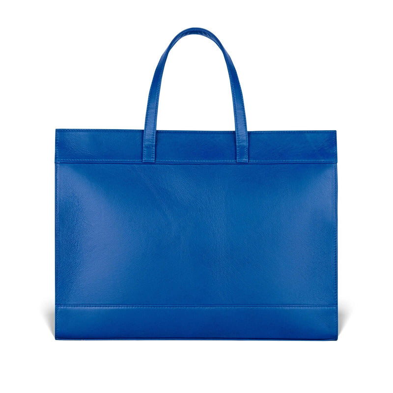 BRAEMAR TOTE - Cobalt Pirarucu