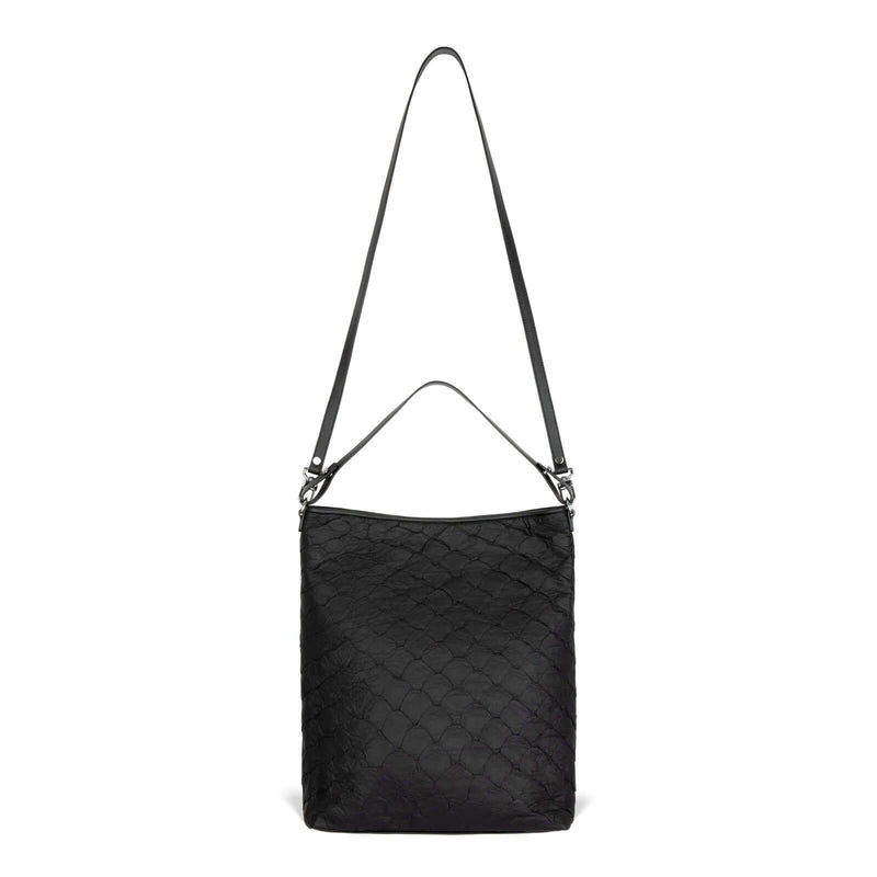 Playa Shoulder Bag - Black Pirarucu