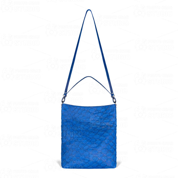 Playa Shoulder Bag - Cobalt Pirarucu