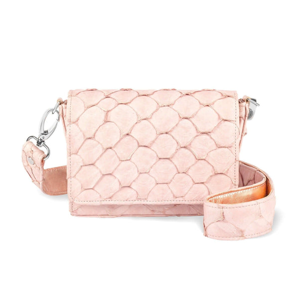 Lola Crossbody - Pink Pirarucu