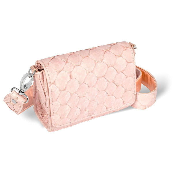 Lola Crossbody - Pink Pirarucu